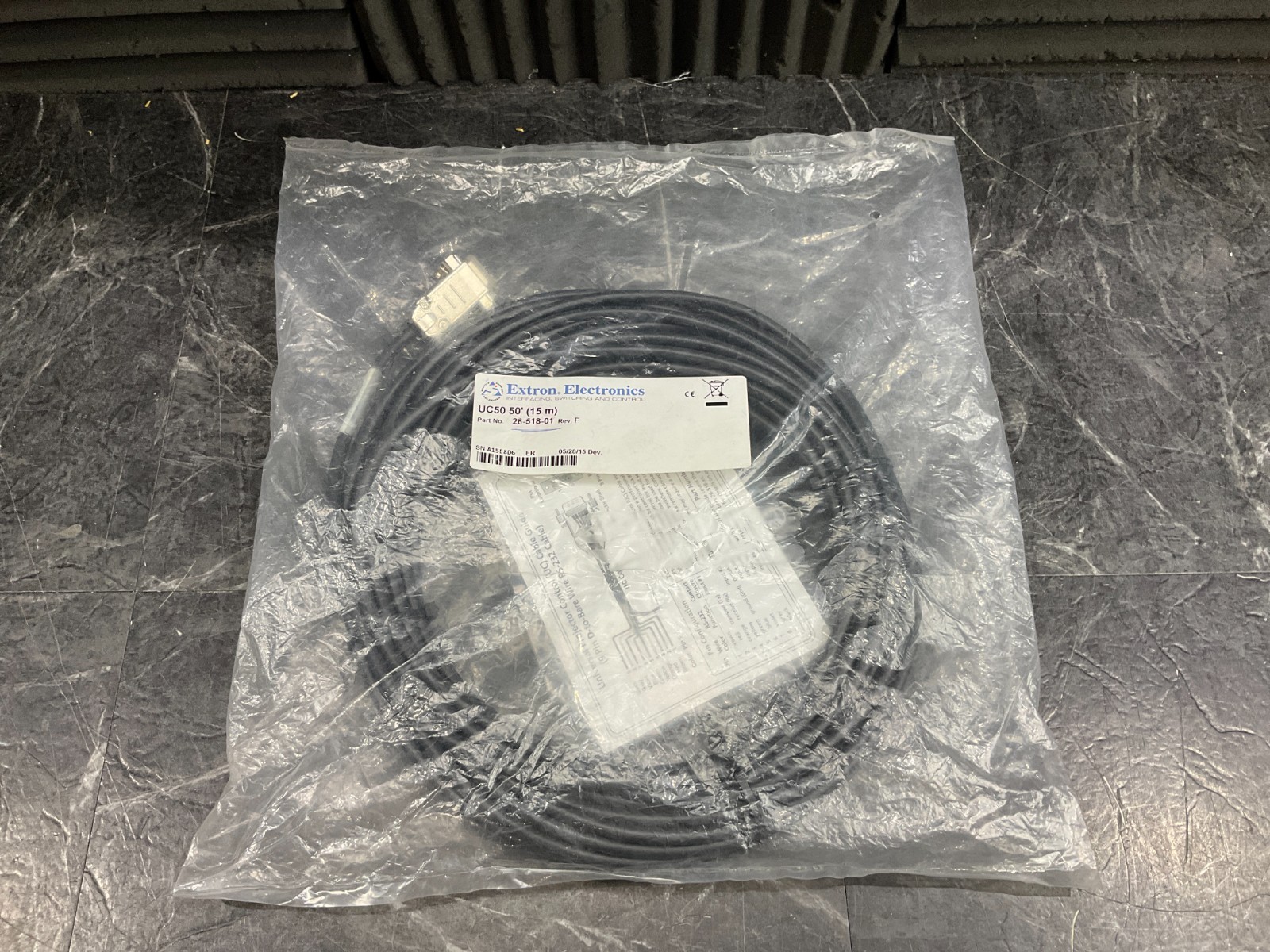 Extron Universal Projector Control Cable 50 FT 26-518-01 ✅ ❤️️ ✅ ❤️ BRAND NEW