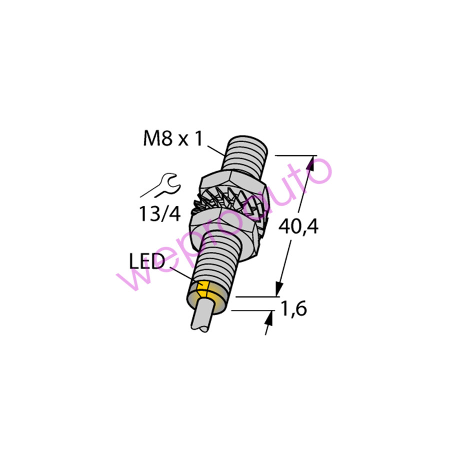 TURCK BI2-EG08-RN6X 4602517 Inductive sensor ✦KD