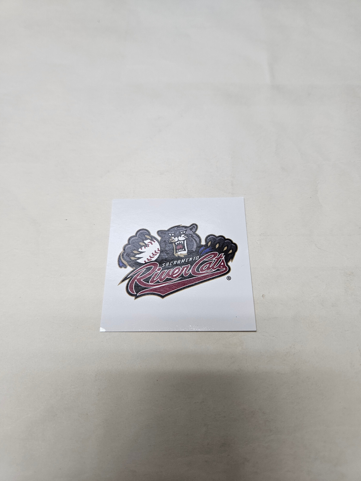 Sacramento River Cats Minor Baseball 2" Square Logo