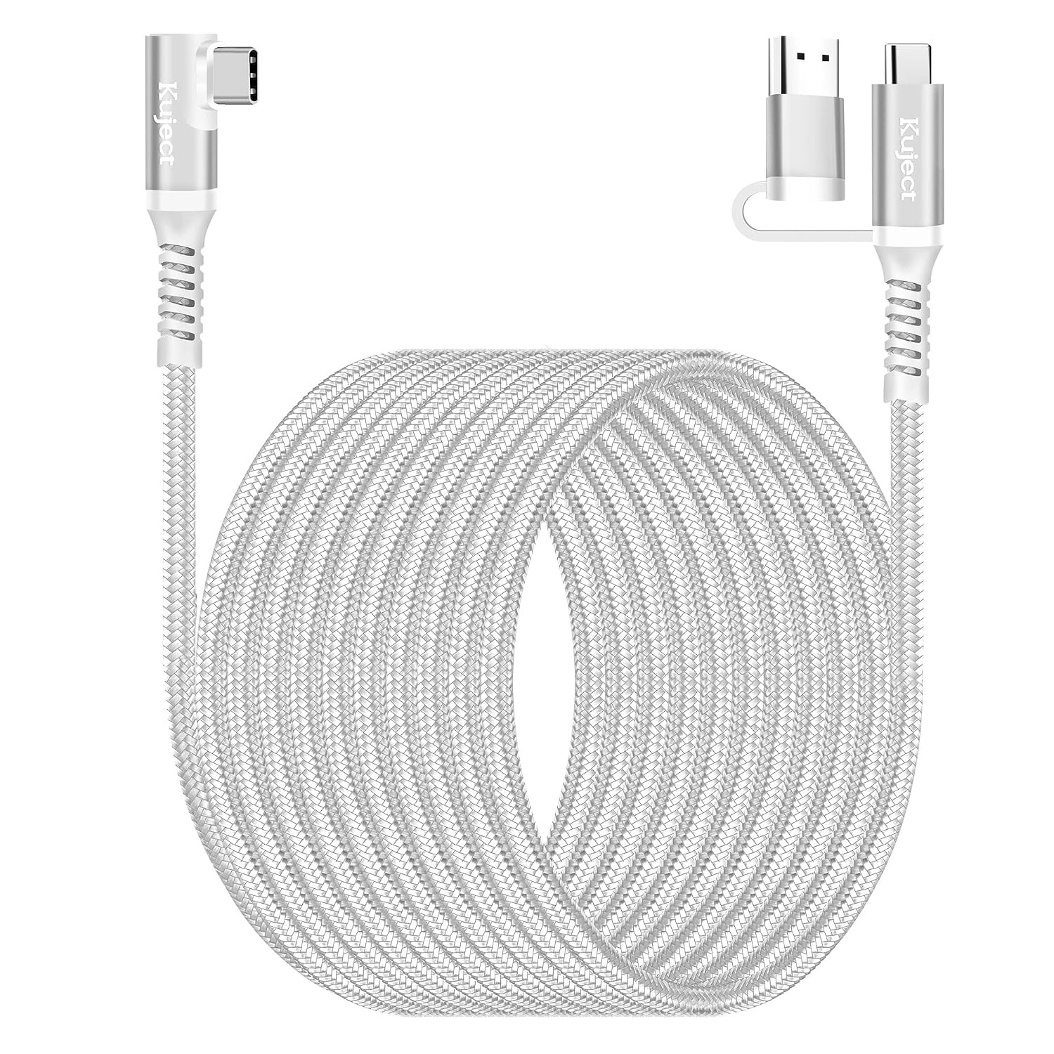 Link Cable 16FT Compatible for Quest 3S/3, Quest 2/Pro, Pico 4, Nylon