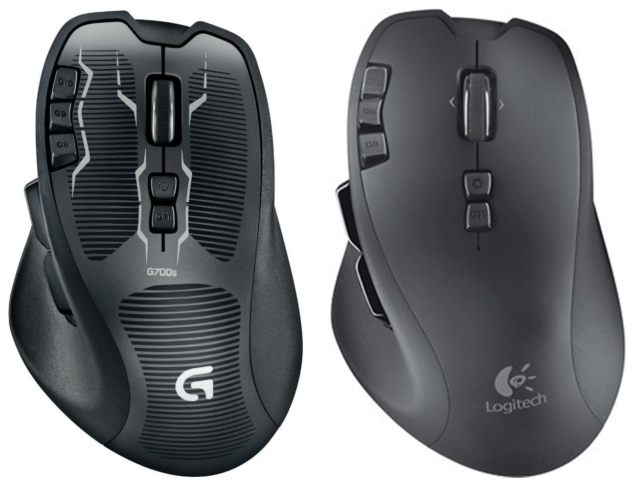 Upgraded Logitech G700s G700 Wireless Wired Rechargeable Gaming Mouse 13 Buttons
