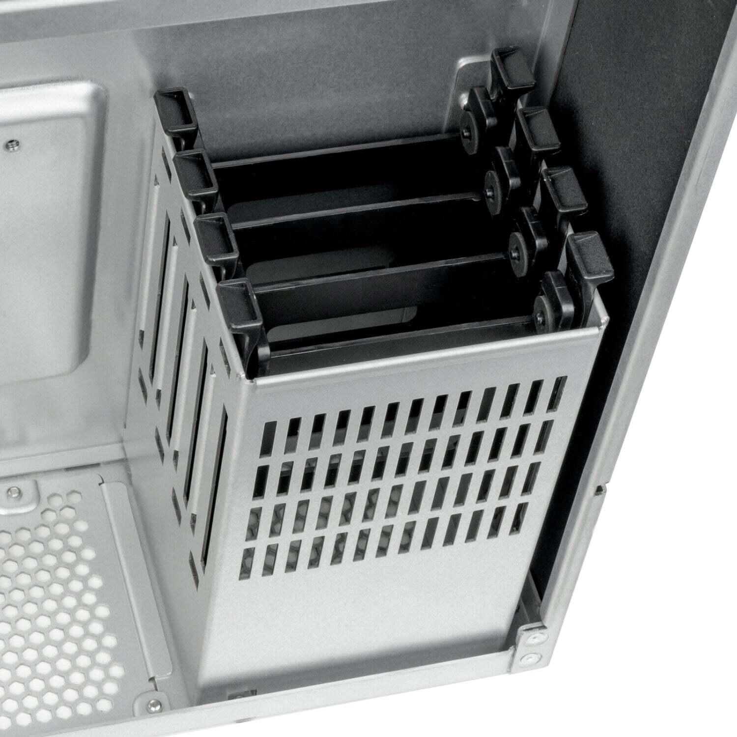 SilverStone RM600 6U Rackmount Chassis featuring Dual PSU Compatibility