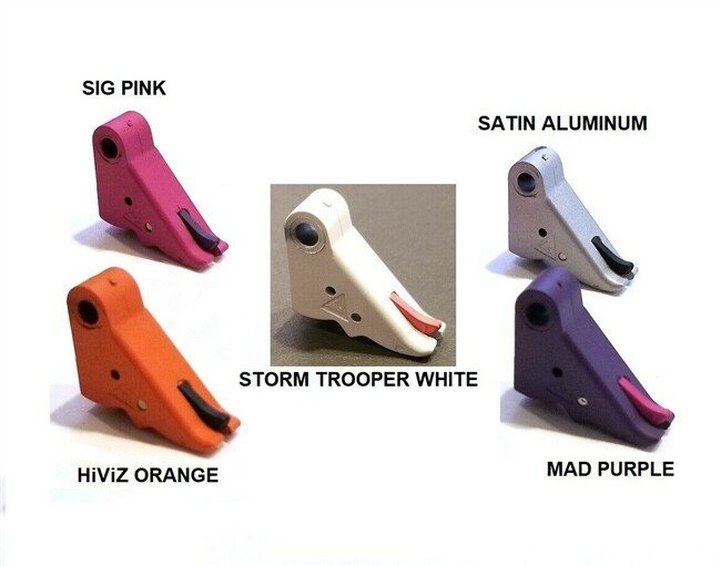 TANGO DOWN Flat-Faced Carry Trigger For All Glock Gen 5 Models Custom Coated