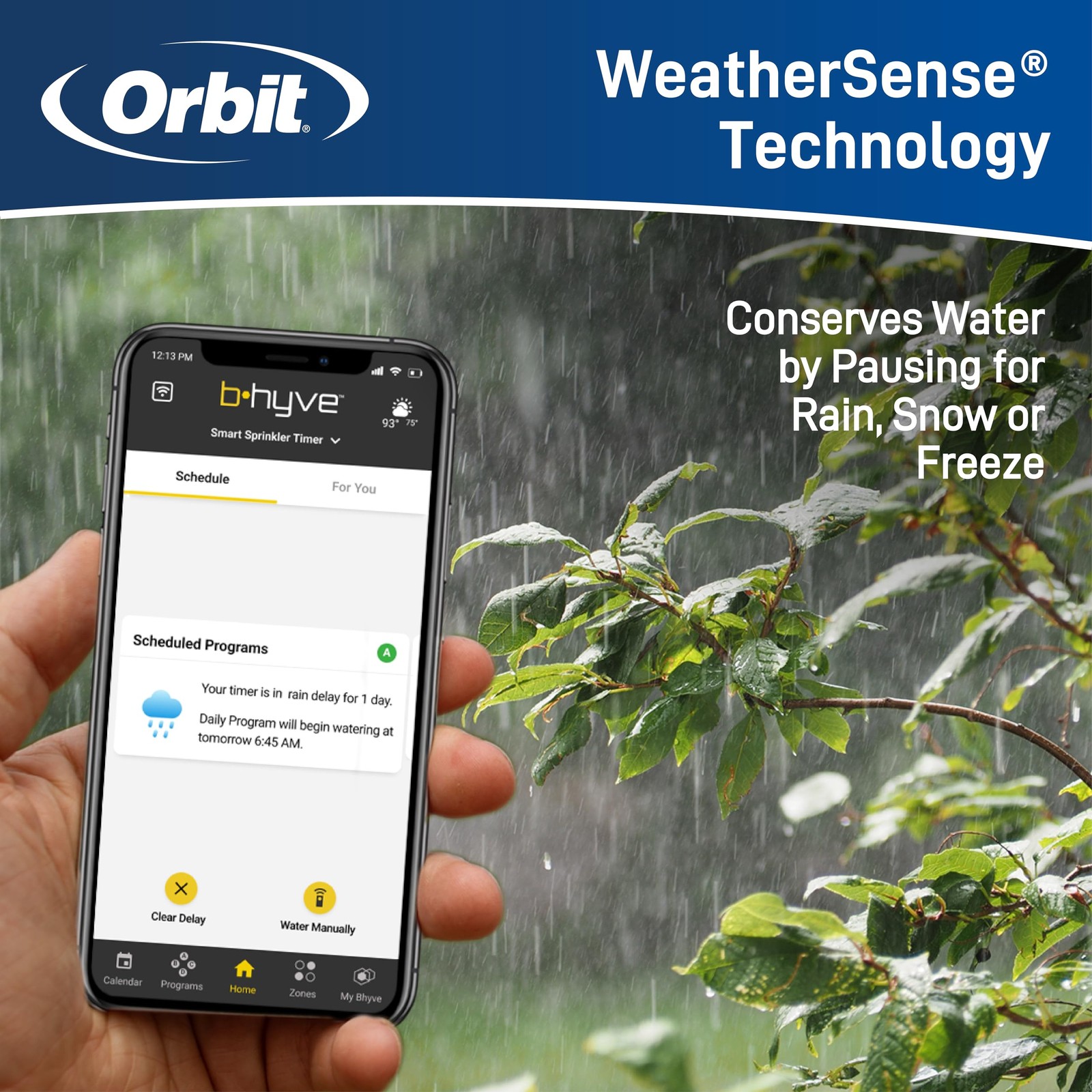 Orbit 57925 B-Hyve 8-Zone Smart Indoor Sprinkler Controller