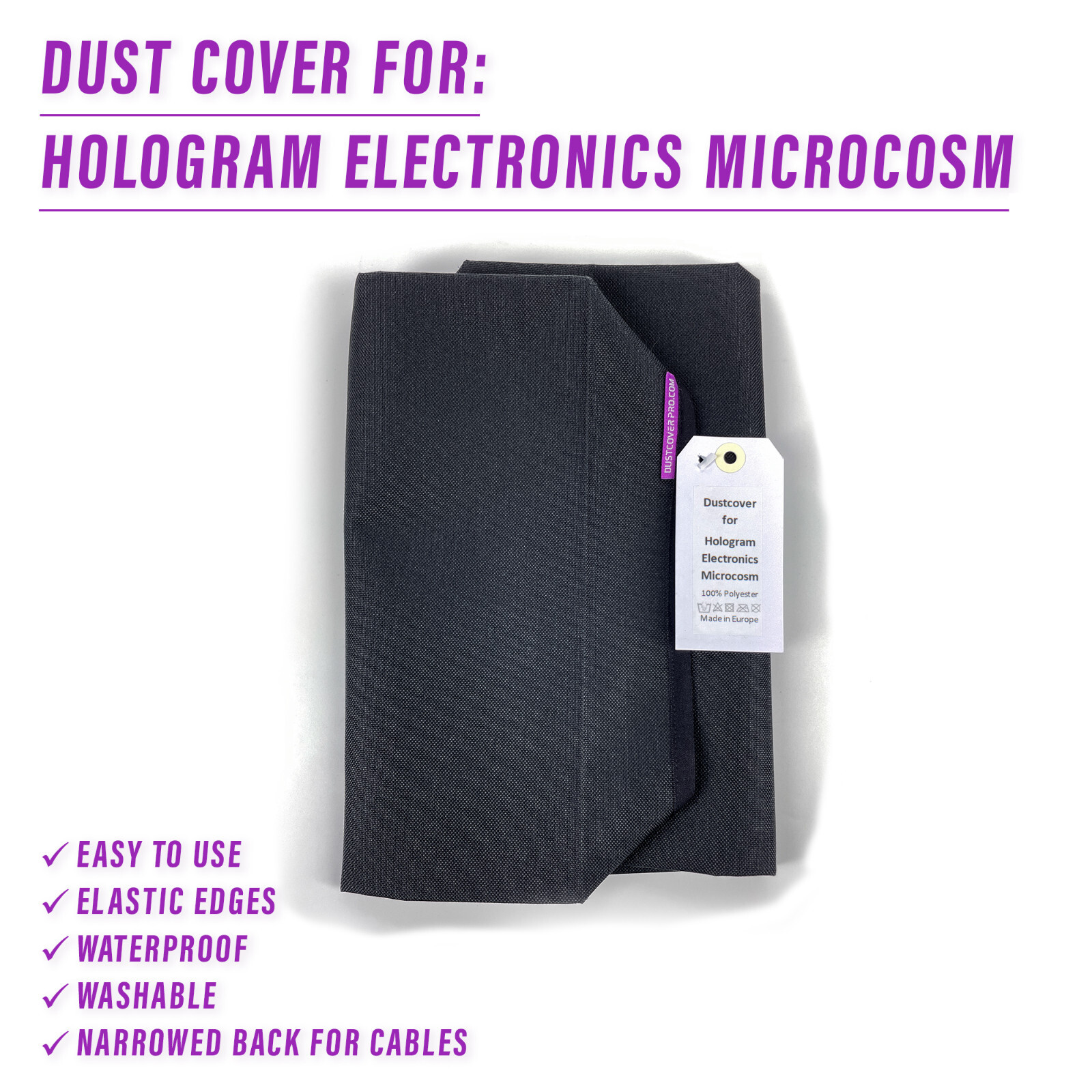 DUST COVER for HOLOGRAM ELECTRONICS MICROCOSM