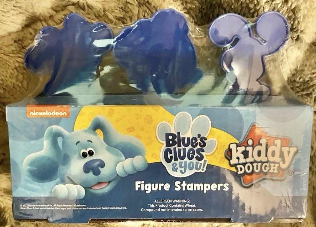 Blues Clues Kiddy Dough Stampers