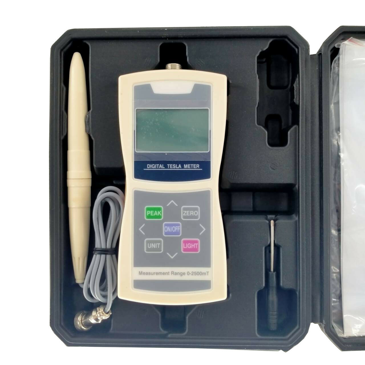 Digital Gaussmeter Tesla Meter Tester Gauss Meter with Max Retention Function