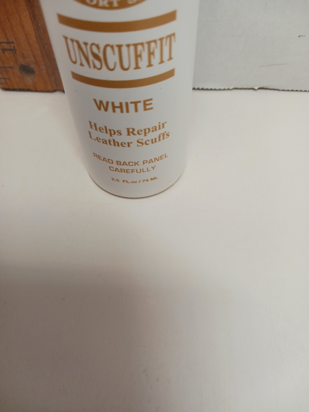 SAS Unscuffit Leather Scuff Repair Dobber White 2.5 Oz 2008