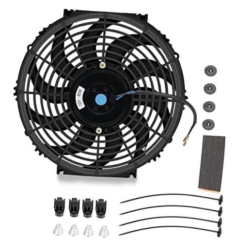 12 Inch Universal Slim Fan Push Pull Electric Radiator Cooling Fan | 12inch 80W