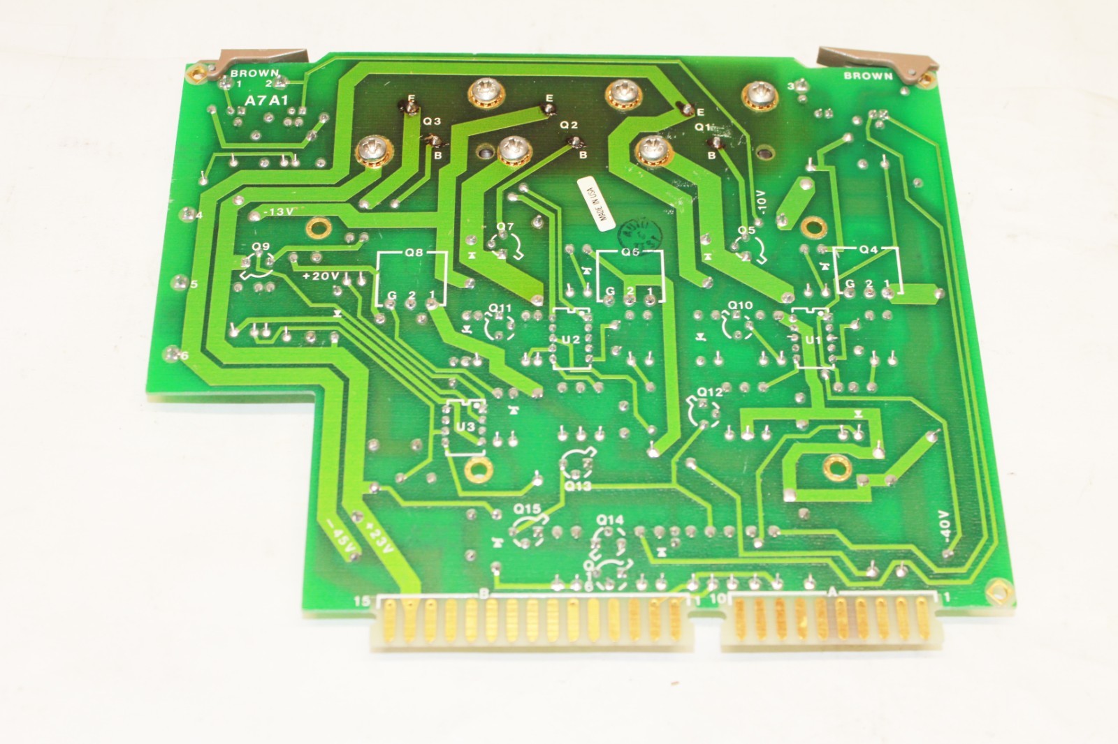 HP part 08662-60157 A7A1 assembly, linear regulator board, (4894 )