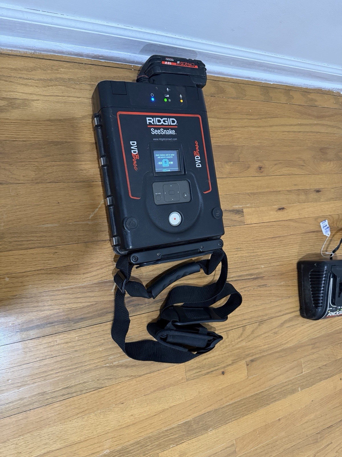 RIDGID DVD Base SEESNAKE Sewer Camera Connection