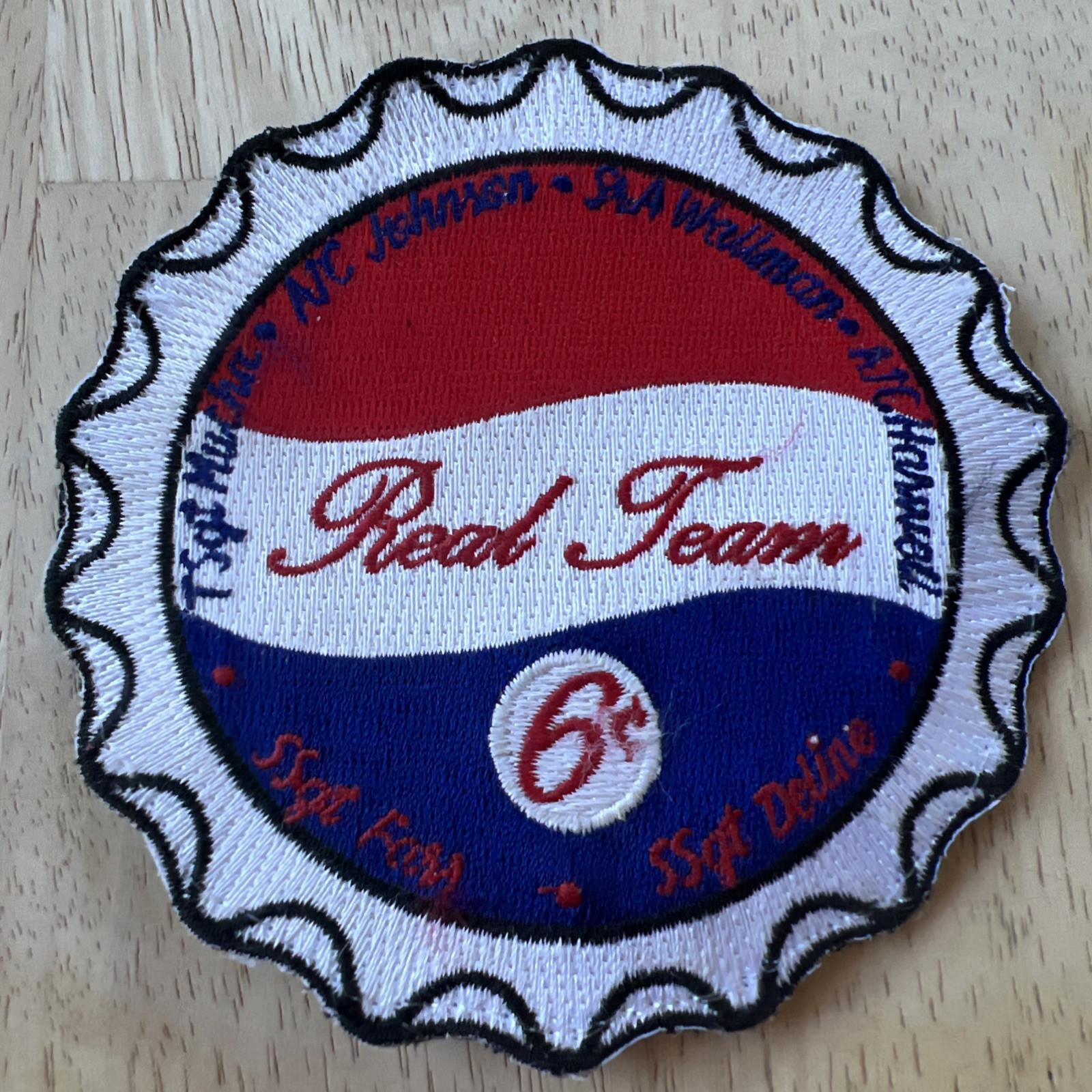 USAF 441 AES REAL TEAM AFB Patch Hook And Loop