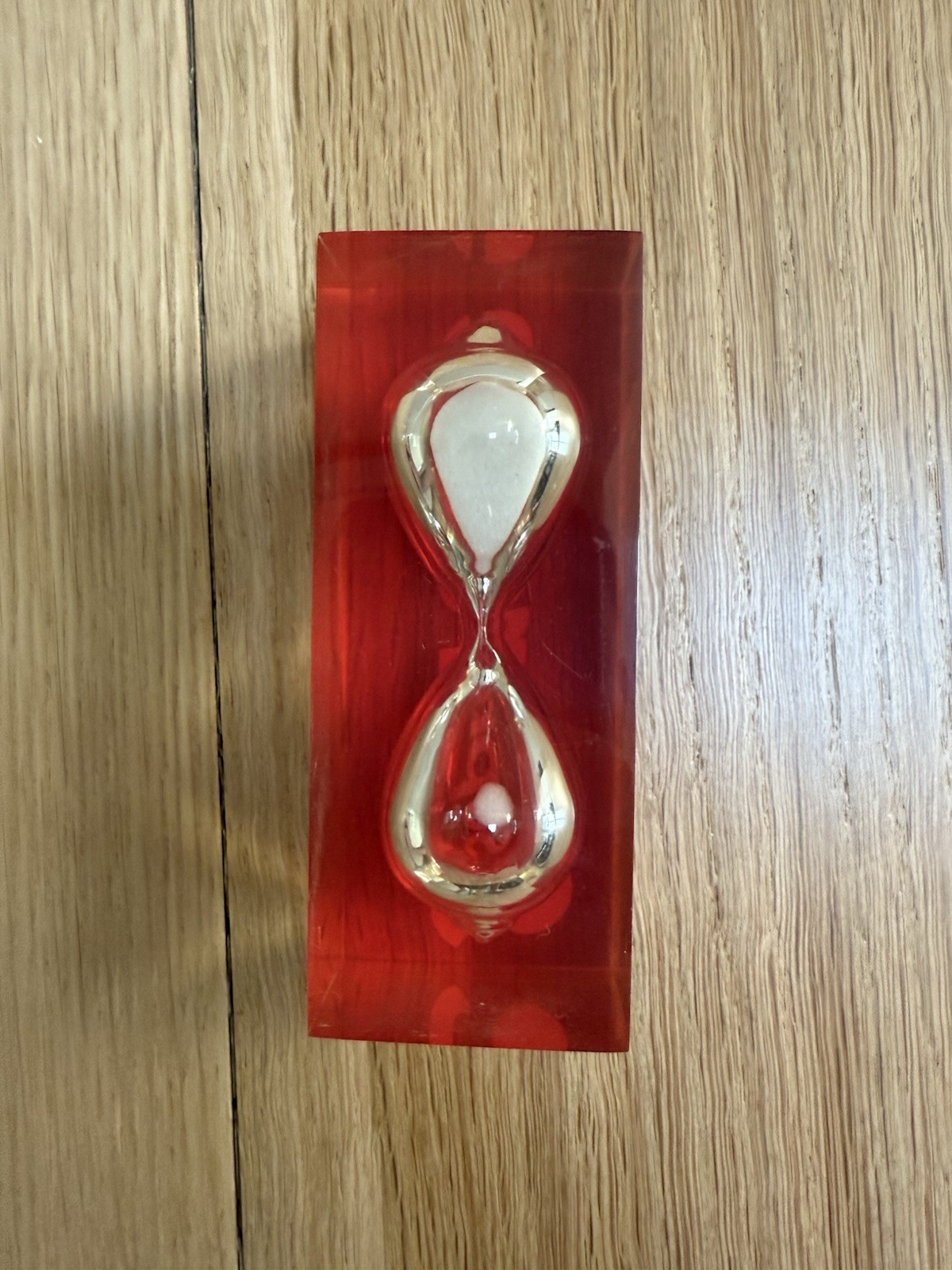 Supreme New York Glass Sand Timer Spring/Summer 15 SS15 Box Logo