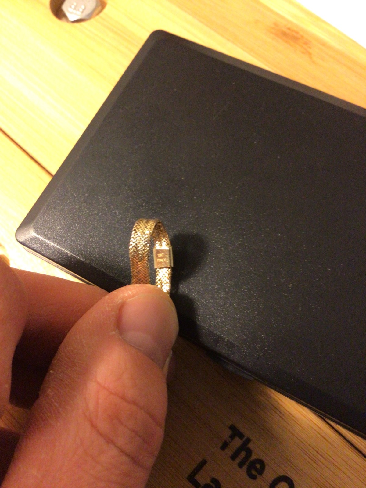 10k gold toe ring used condition