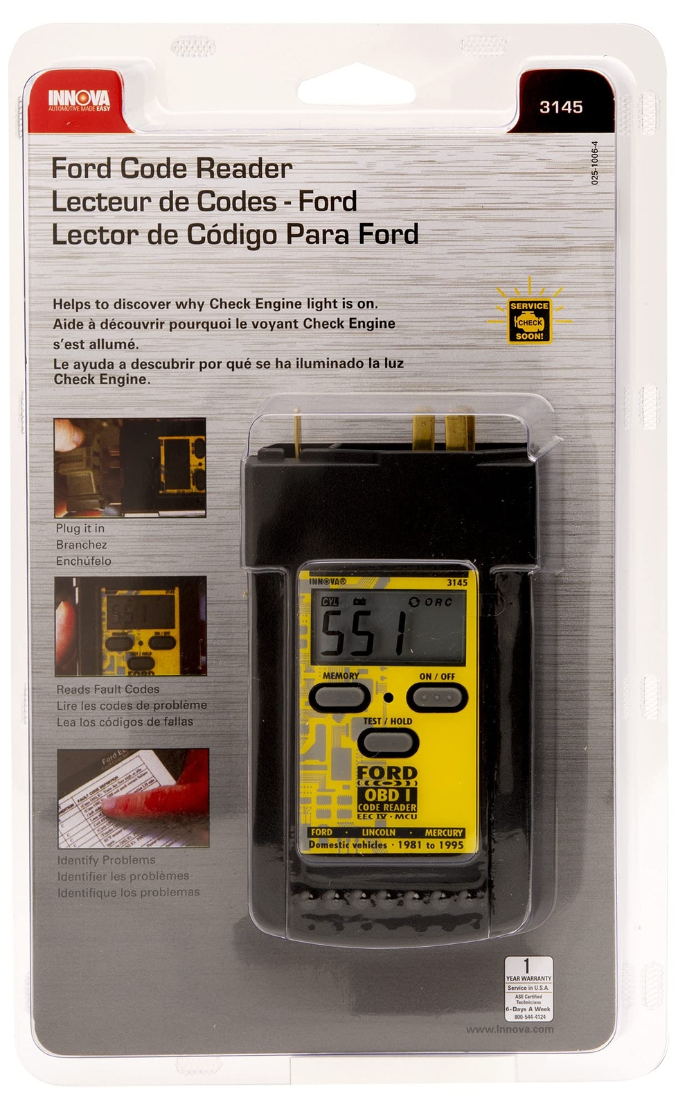 INNOVA 3145 Digital OBD1 Code Reader
