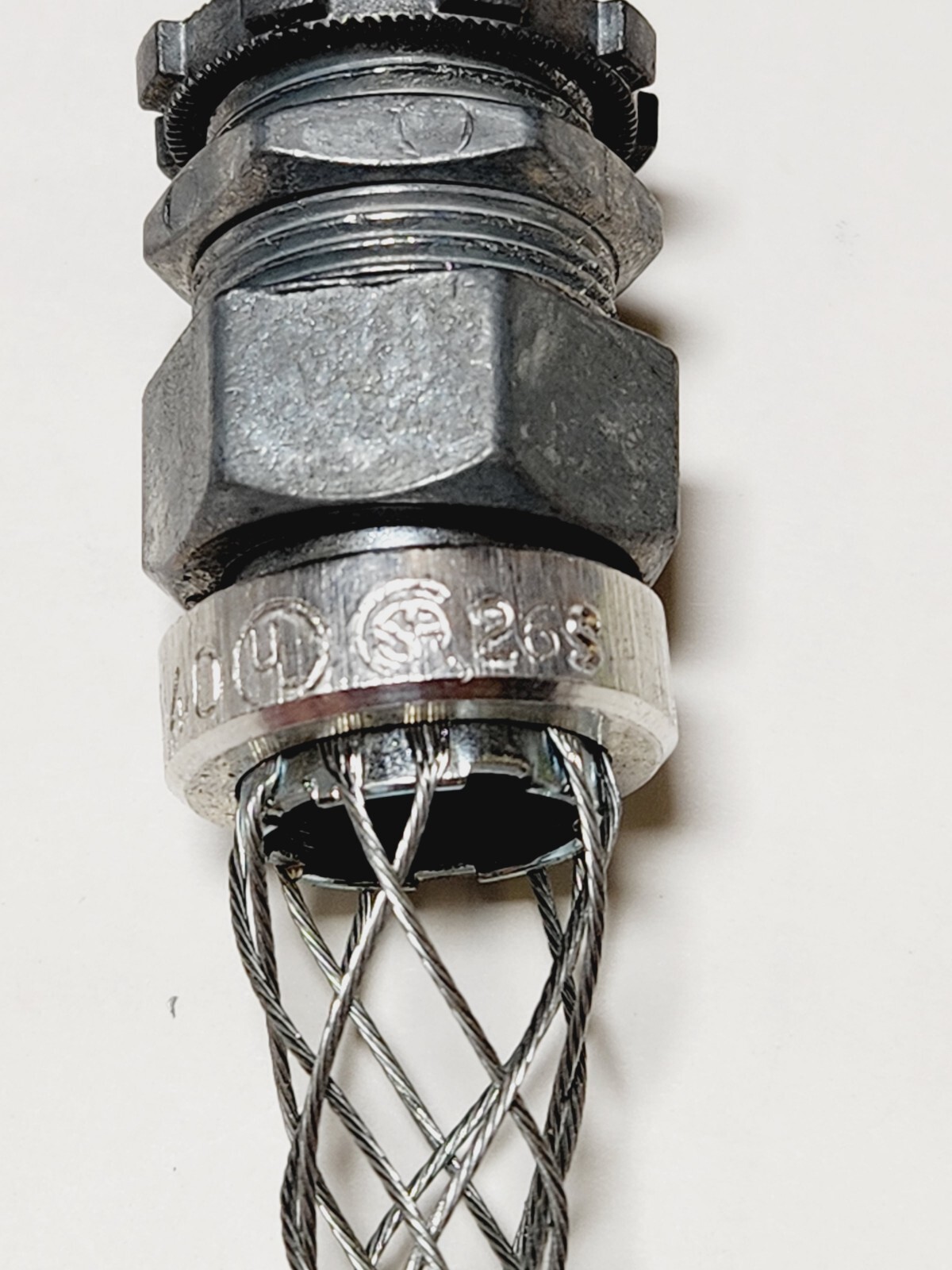 Pass & Seymour Flexcor Strain Relief Box Connector 1/2"