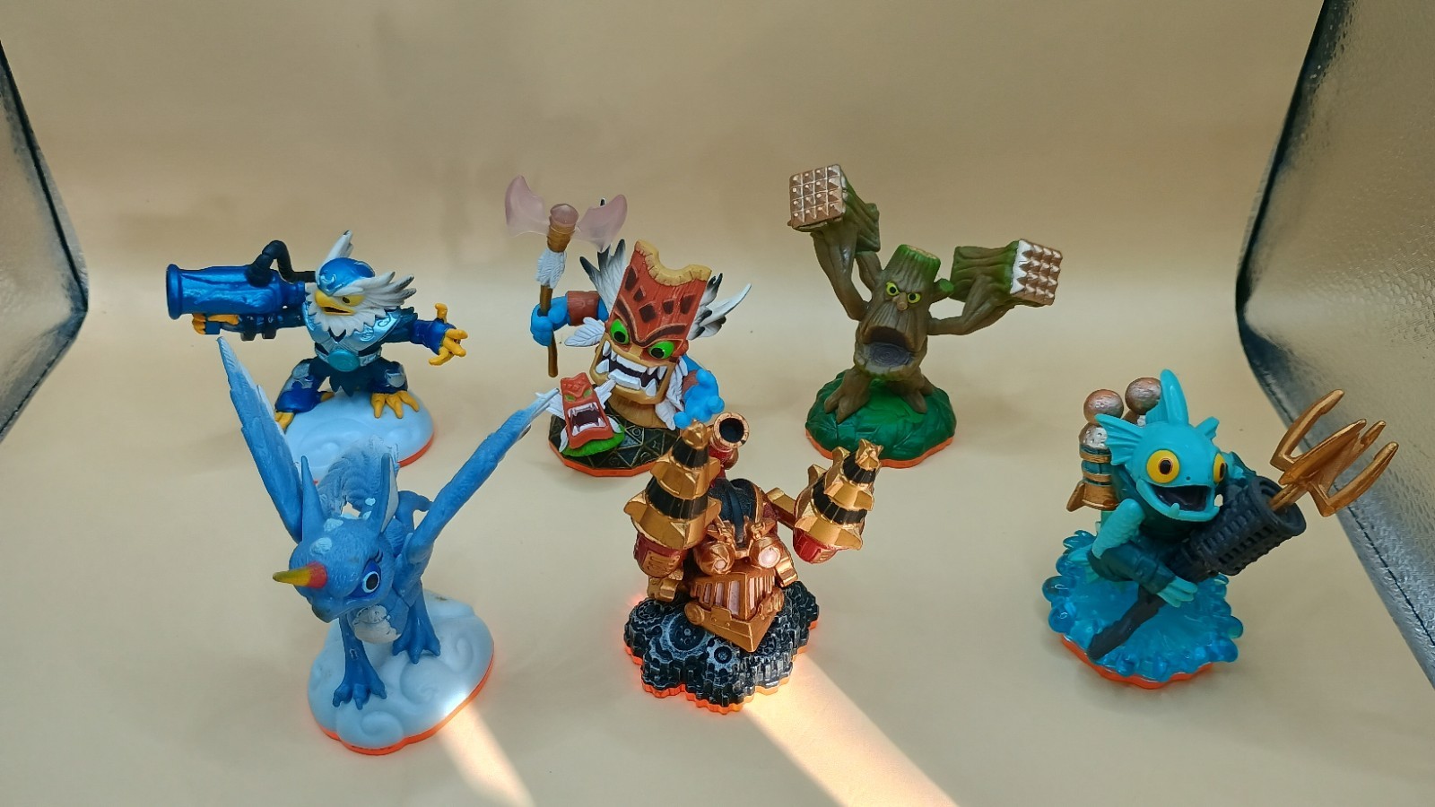 Skylanders Lot Of 6 Gill Grunt, Whirlwind, And More Tested And Working