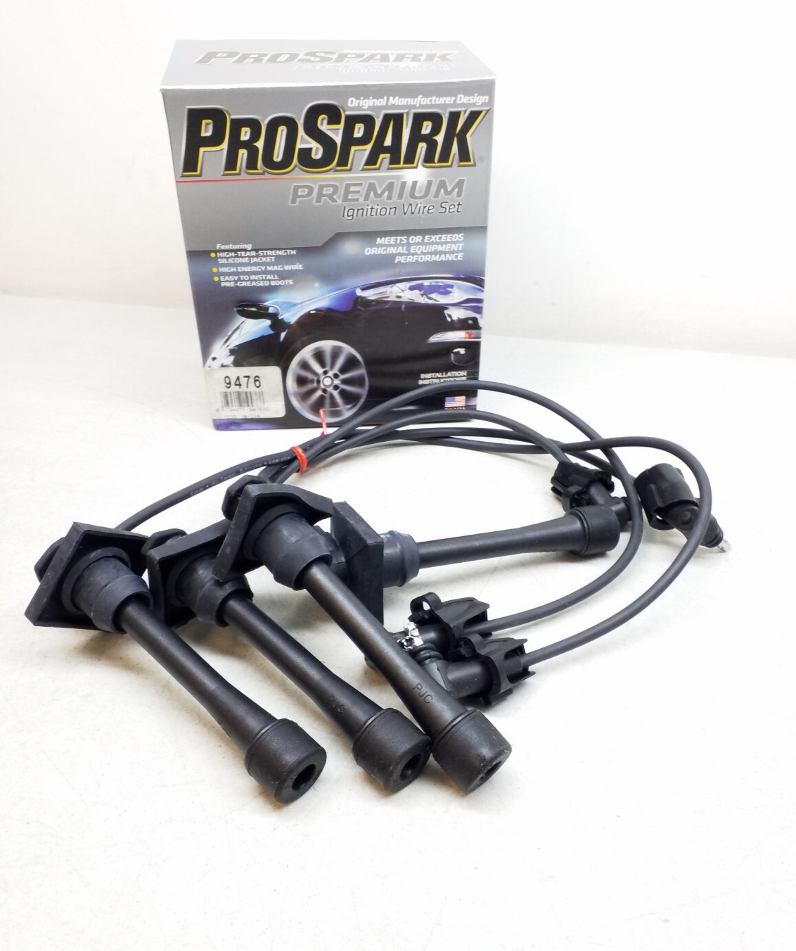 9476 Prospark Premium Ignition Wire Set Black 5mm - 9476 Prospark