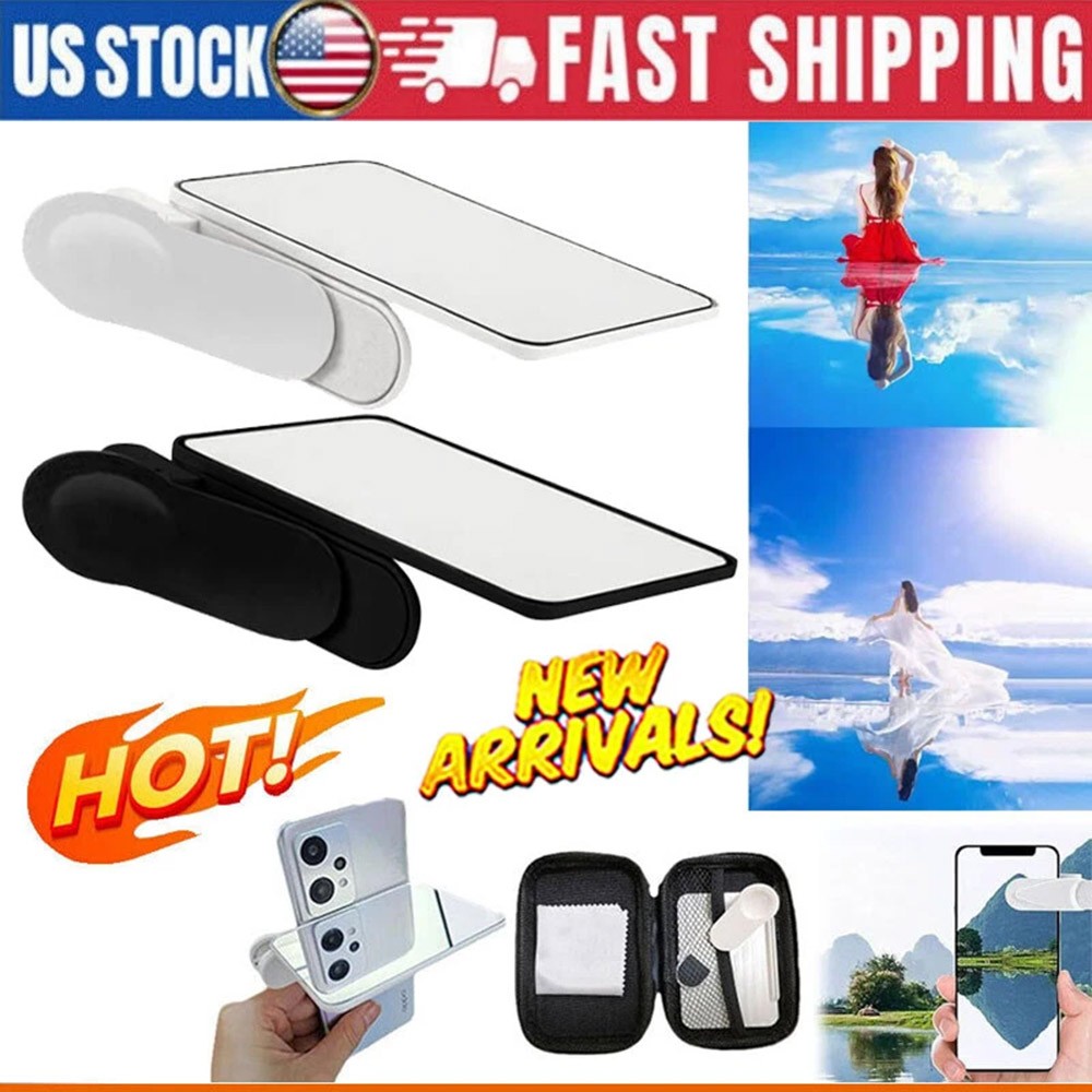Smartphone Camera Mirror Reflection Clip, Mirror Reflection for Cell Phone TL