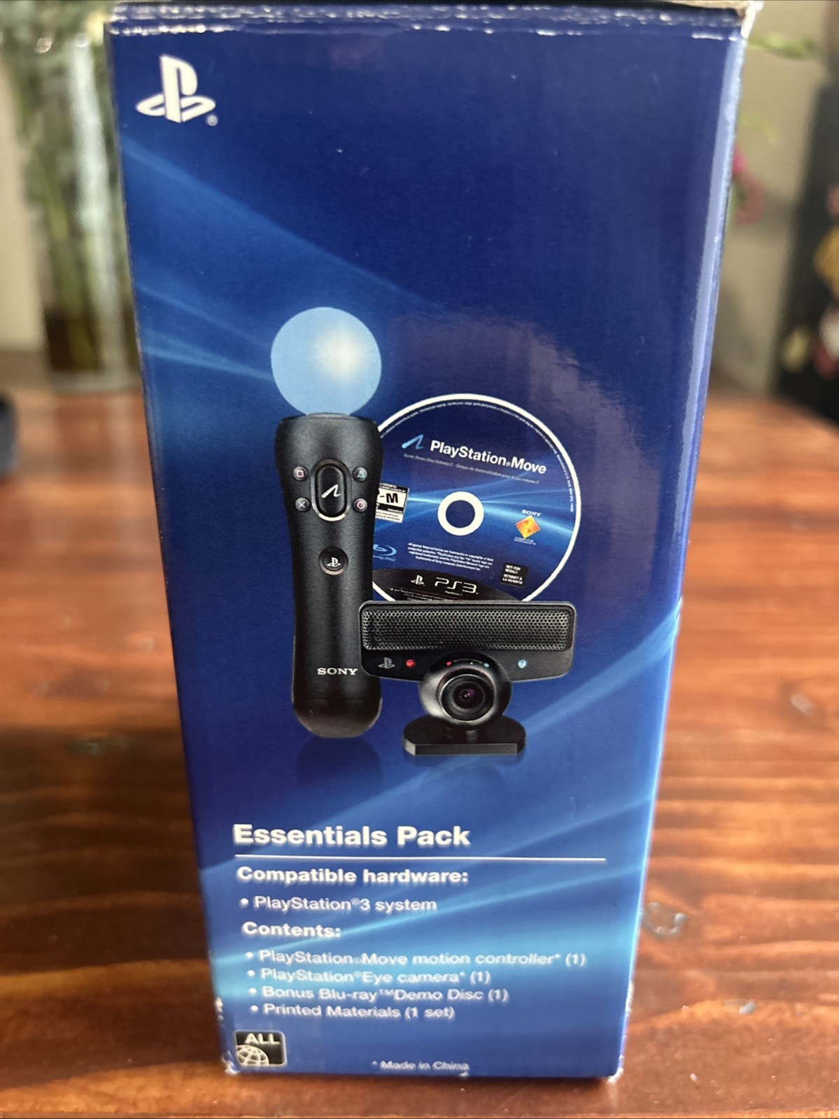 Sony Playstation 3 Move Essentials Pack PS3 Motion Control Eye Camera Open Box