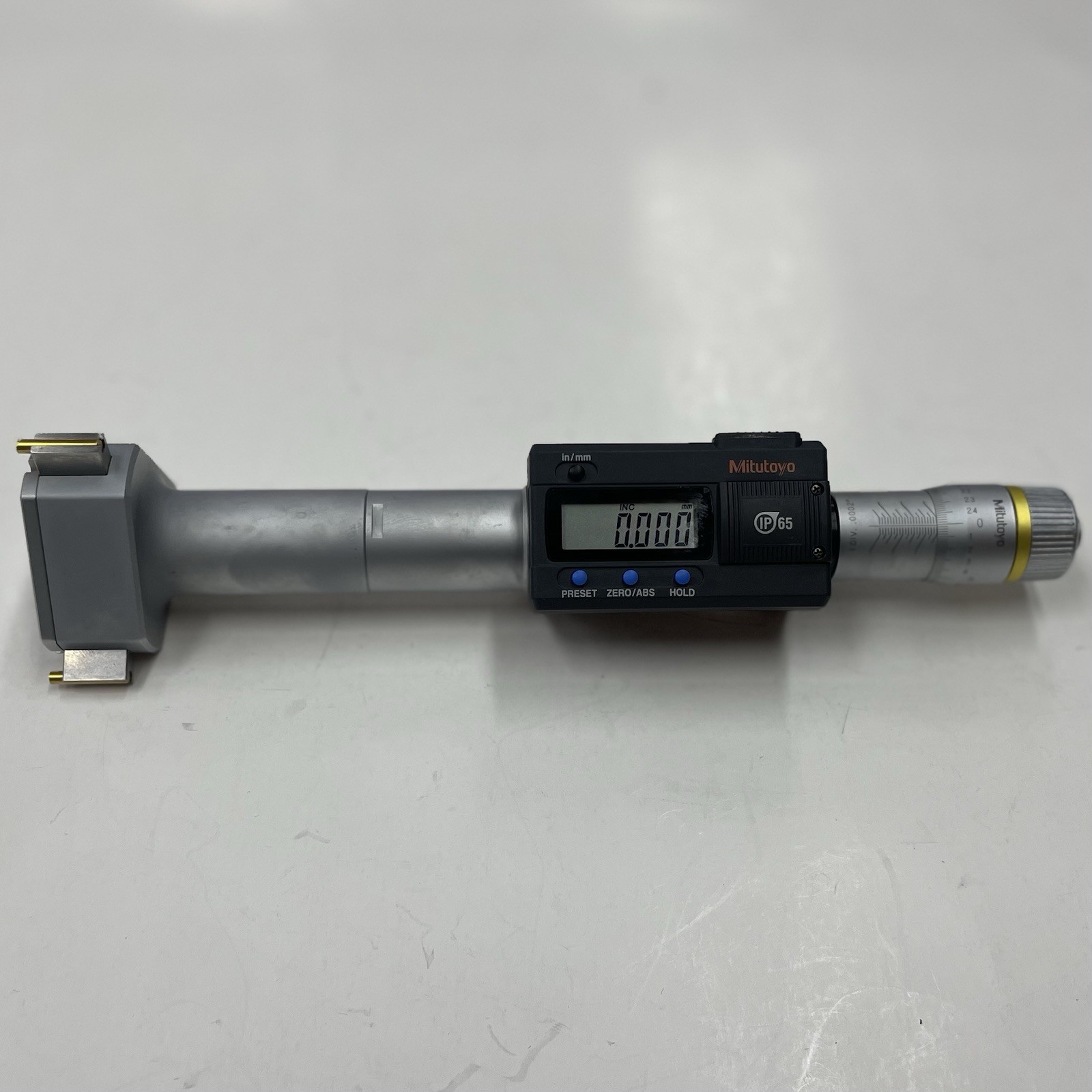 Mitutoyo 468-271 Digimatic Holtest Three-point Internal Micrometer 2.50-3.00”