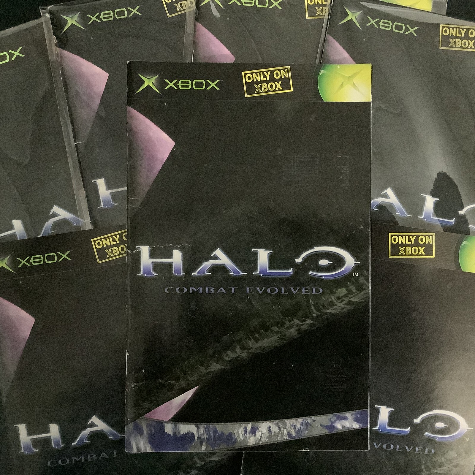 Halo Combat Evolved Microsoft XBOX Instruction Manual Only