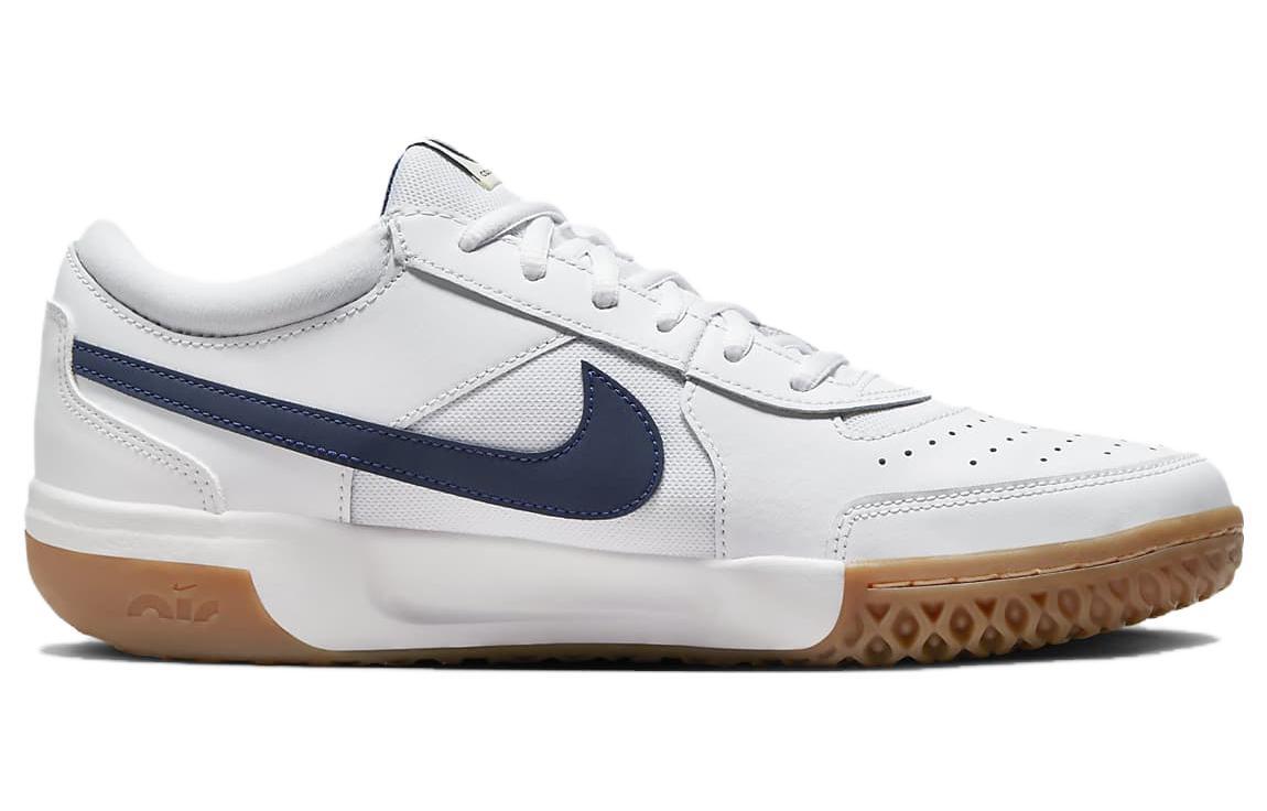 Level SS/New - NikeCourt Zoom Lite 3 White Midnight Navy Gum - DV3258-102