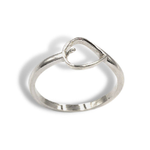 Pearl Open Lily Ring Mounting