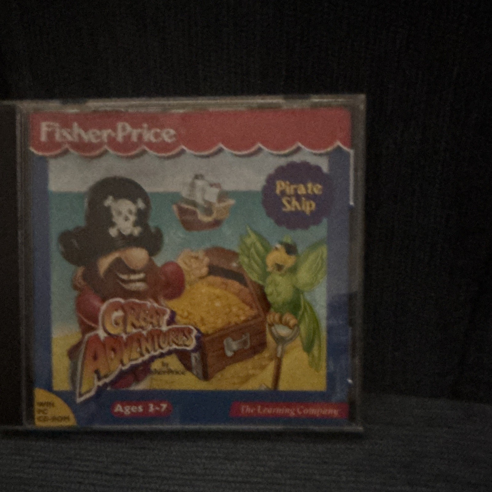 Fisher-Price Great Adventures Pirate Ship Early Learning Mac/PC CD-ROM English