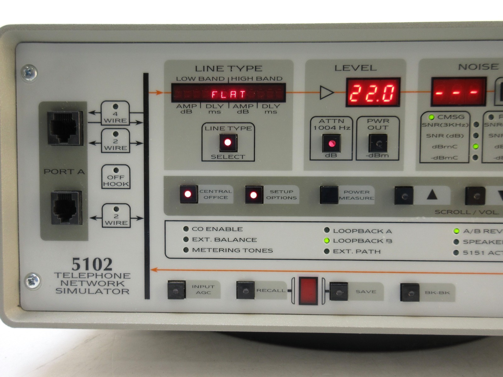 Processing Telecom Technologies PTT 5102 Telephone Network Simulator
