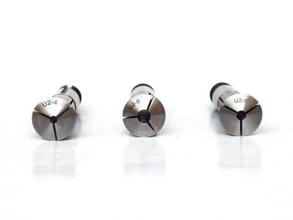 16pcs U2 Sharpener Chuck Grinder Collets Tool Cutter Grinder Collets Heavy Duty
