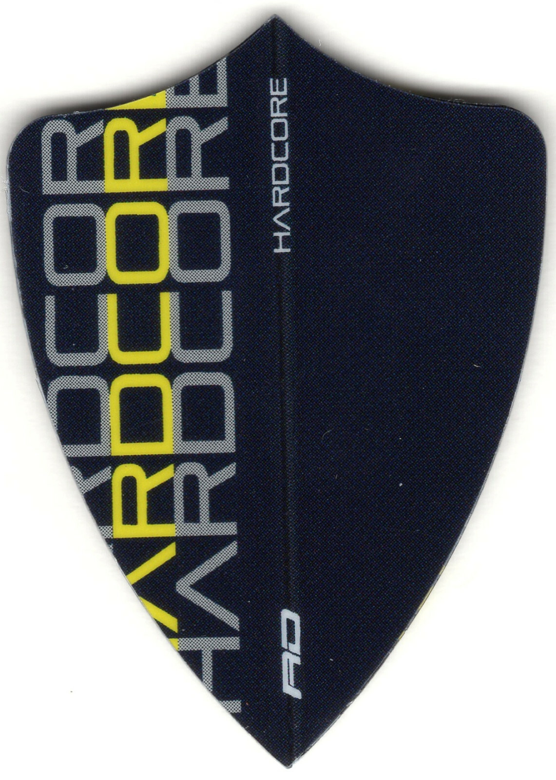 RED DRAGON FREESTYLE HARDCORE YELLOW Dart Flights: 3 per set
