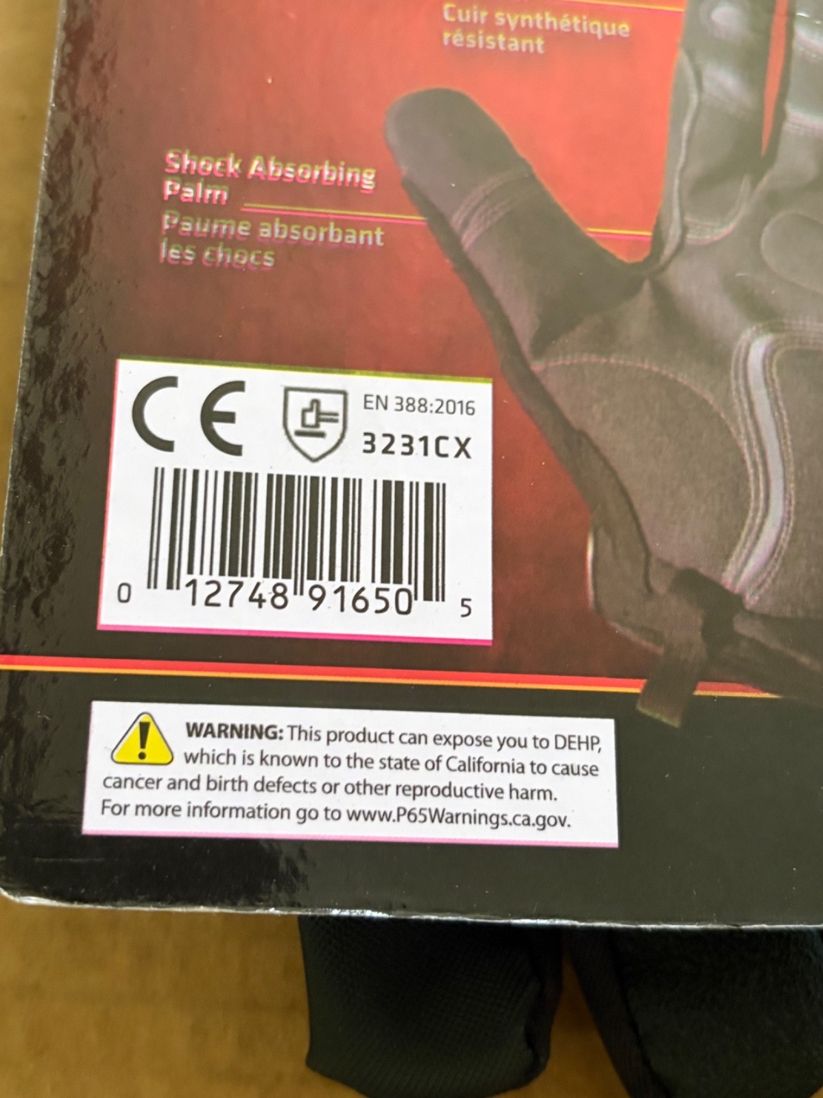 Warn Winching Gloves 91650 Size Large