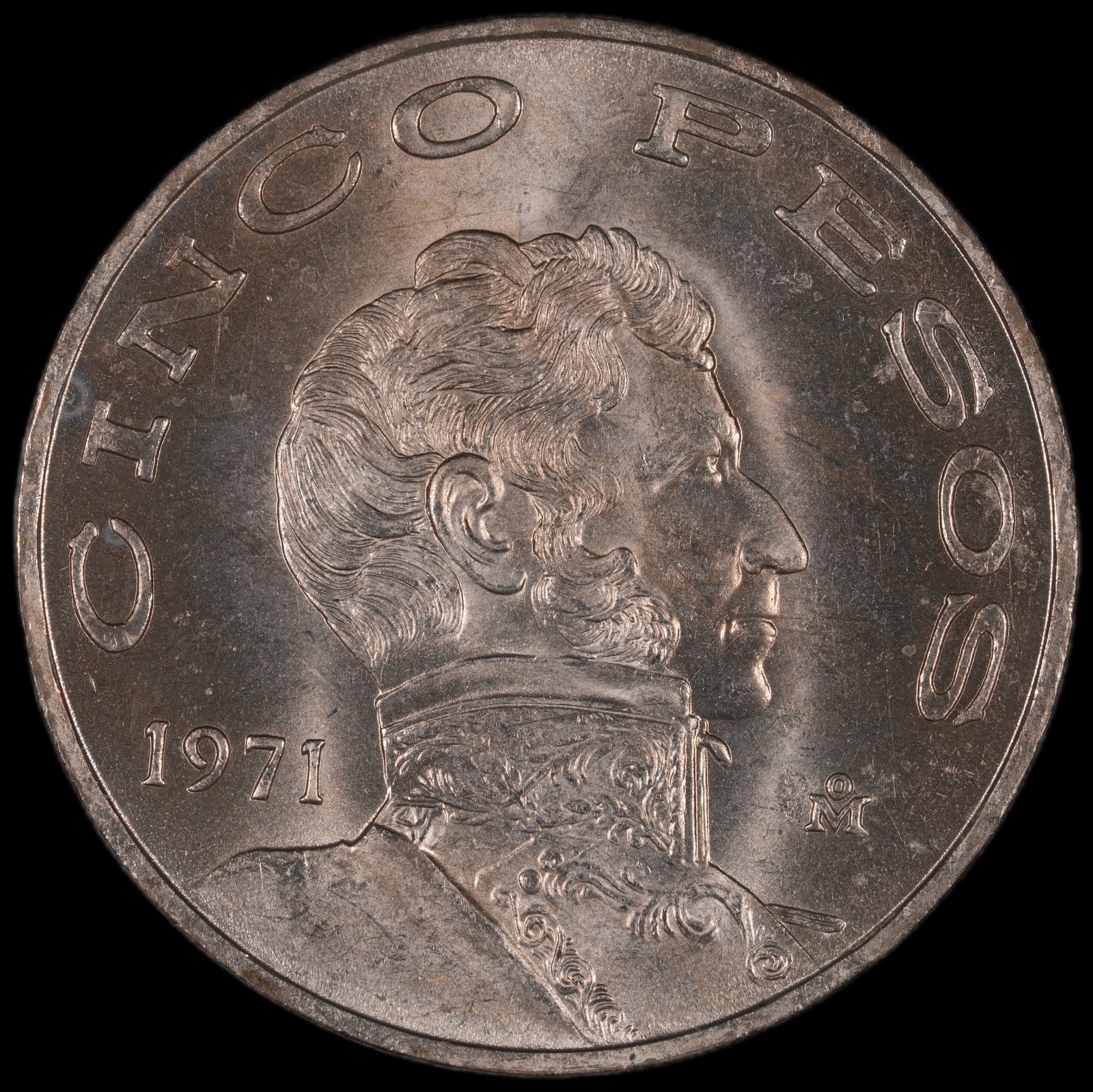 Mexico - 5 Pesos - 1971