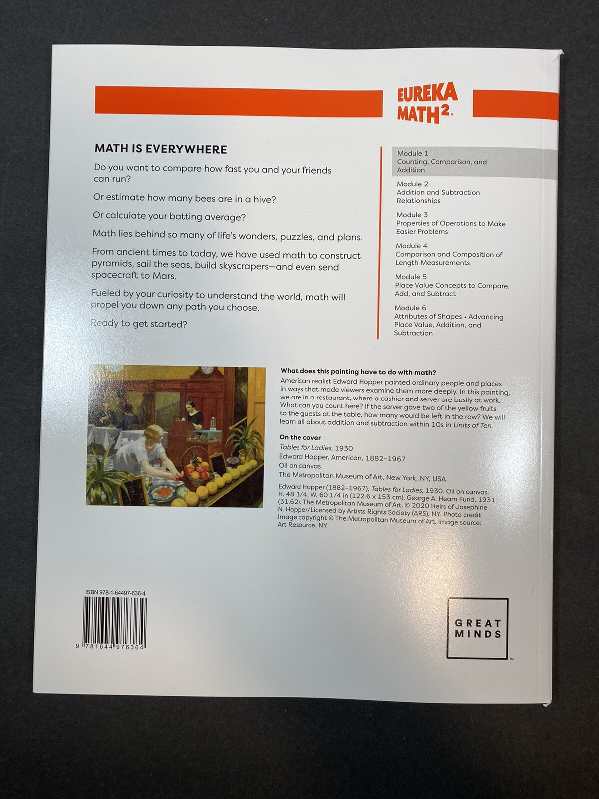Eureka Math Squared Grade 1 Module 1 ***NEW WORKBOOK