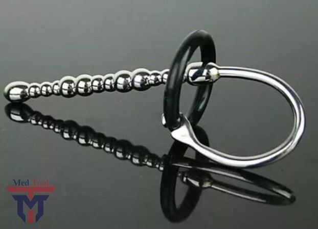 Male Stainless Steel Urethral Dilator Sound Penis Plug NEW