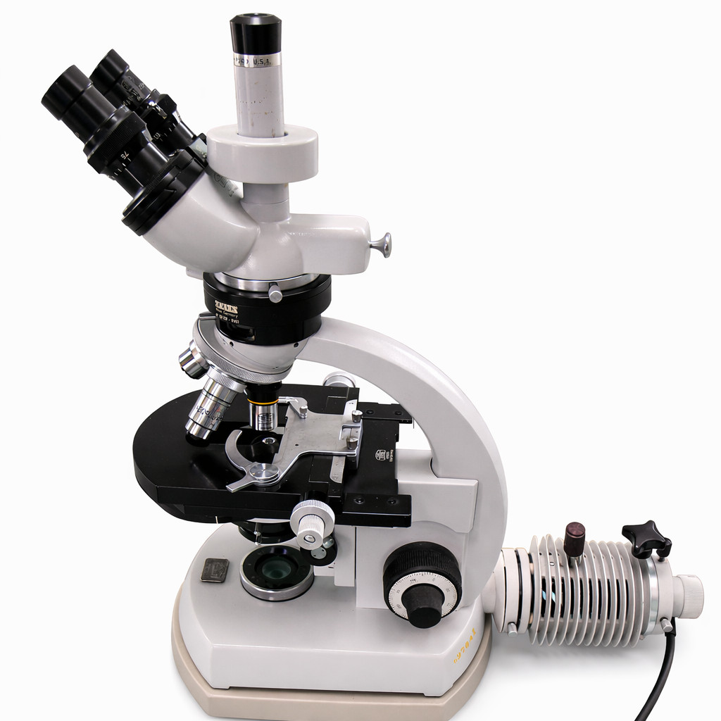 Carl Zeiss Standard 16 Trinocular Phase Contrast Microscope 5 Objectives Tested