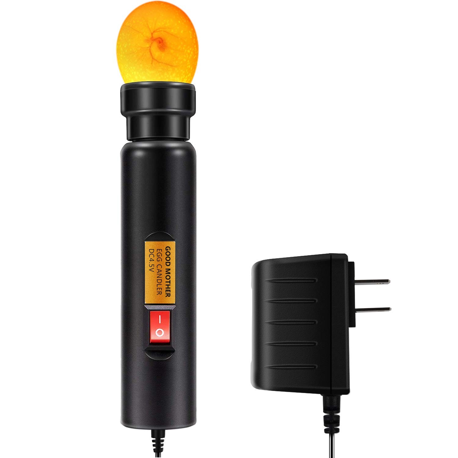 GOOD MOTHER Bright Cool LED Light Egg Candler Tester Incubator for Chickens D...
