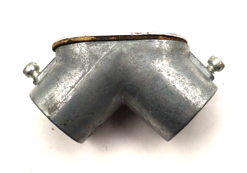 3/4" Pulling Elbow, Rigid, Female to Female, Unthreaded, Set Screws, Zinc, New