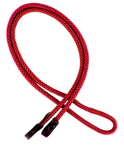 Western Saddle Horse 8' Pro Braid RED Nylon Roping Barrel Racing Contest Reins