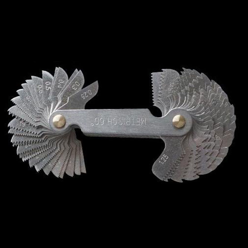 High Quality Stainless Steel 58 Piece Blade Thread Gauge for Multiple Uses