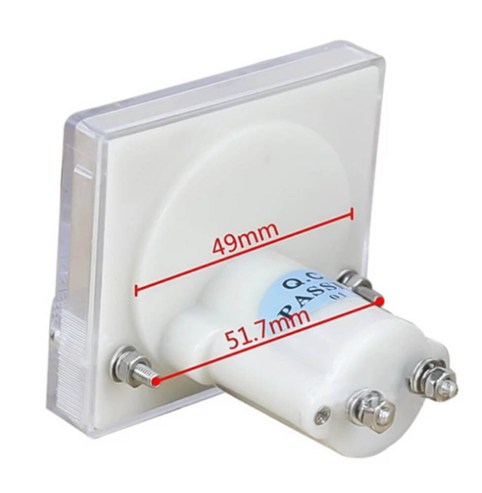 US Analog Amp Panel Meter 2-30A 10-50V DC Ammeter Current Voltmeter Voltage 85C1