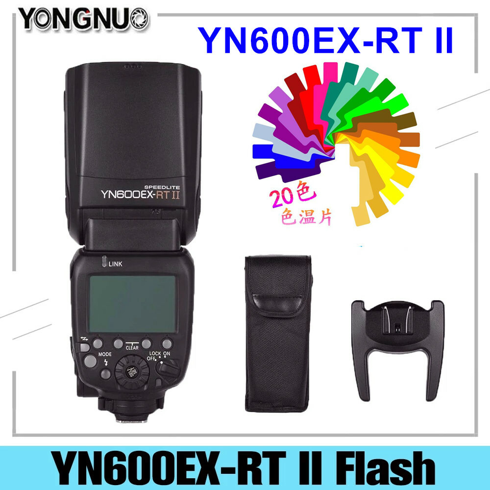 YONGNUO YN600EX-RT II TTL HSS Wireless Flash light Speedlite For Canon Cameras