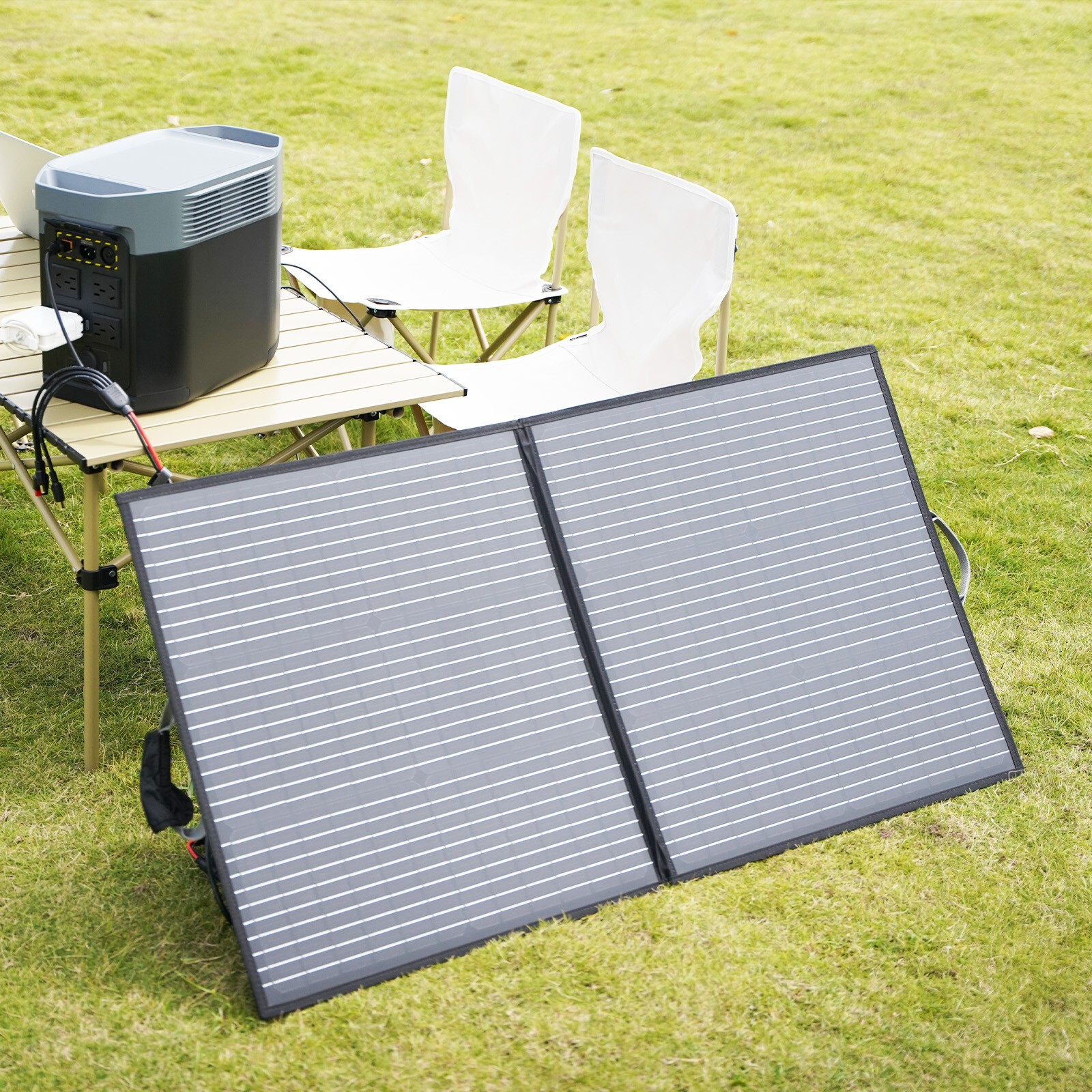 Foldable Solar Panel Suitcase 110w 220w 400w Portable Kit for Solar Generator