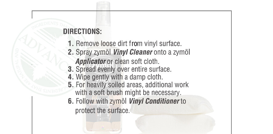 Zymol CSZ520 Original Vinyl Multi Purpose Cleaner - 8 oz