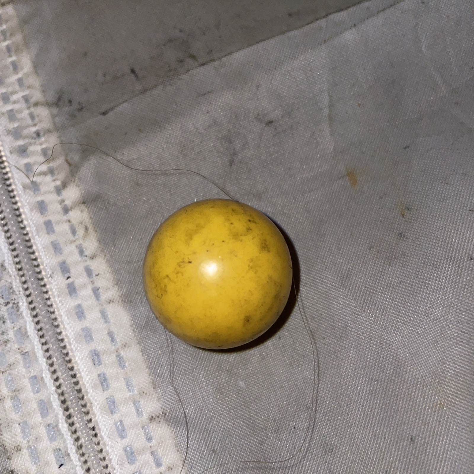 Yellow Round Ball Brake Knob For A Pride Mobility Scooter  AY01