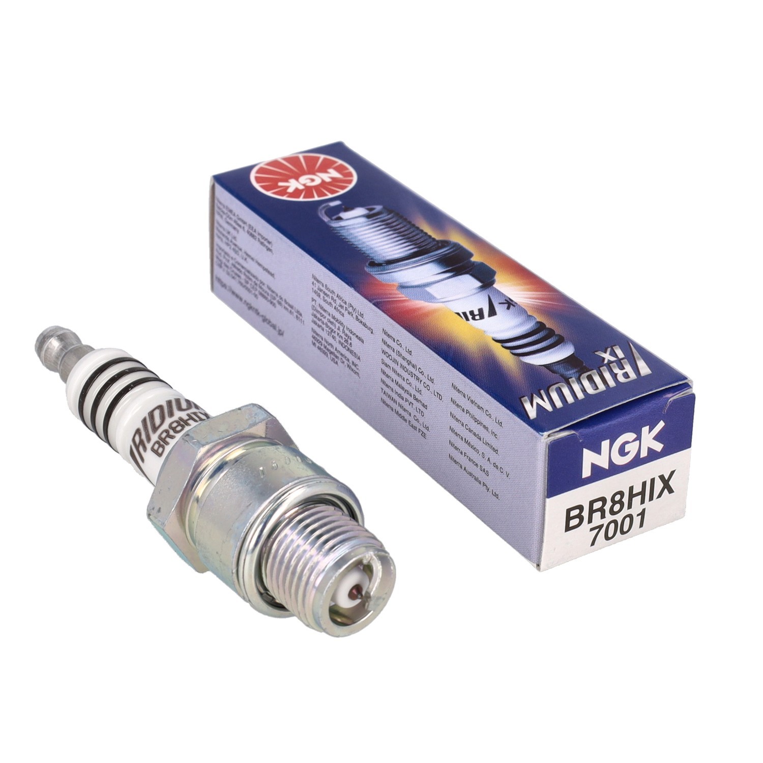 NGK spark plug BR8HIX iridium Hercules ultra Kreidler Florett Zündapp KS 80 50