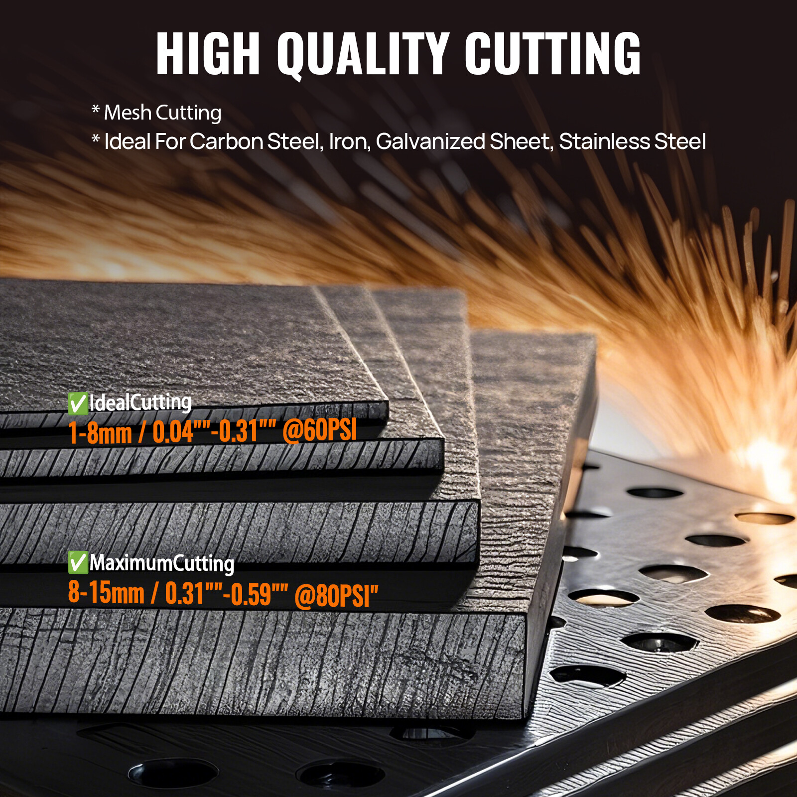 Pilot Arc HITBOX Plasma Cutter - 45A 110/220V Non-Touch (Non-HF) Home/DIY US