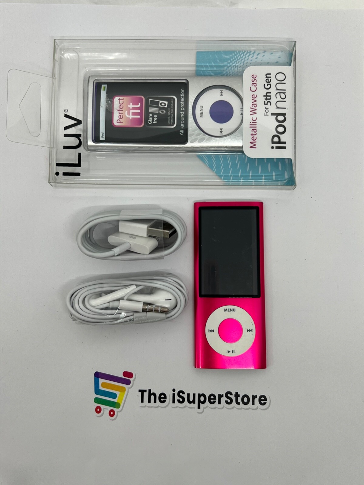 Apple iPod nano 5th Gen Pink  (16GB) Excellent Condition 1 Year CPS Warranty