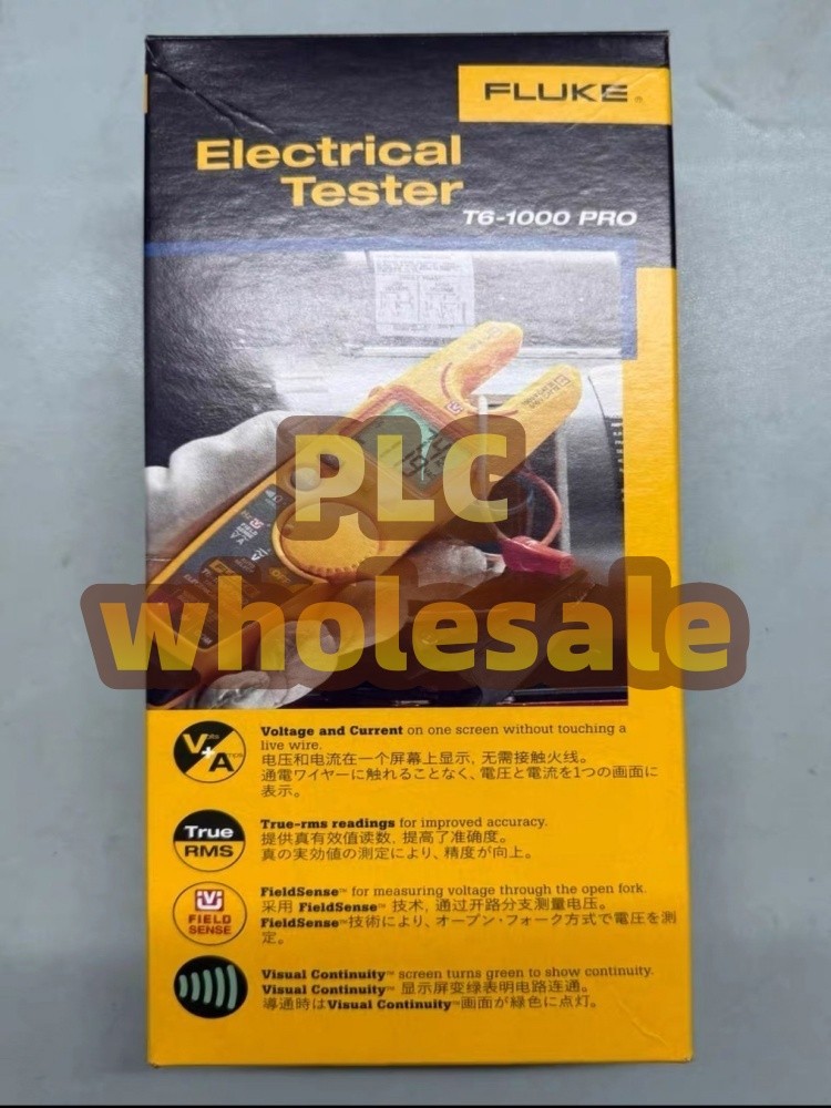 1PC Fluke T6-1000 PRO Electrical Tester Fieldsense 1000V AC / DC True RMS & Case